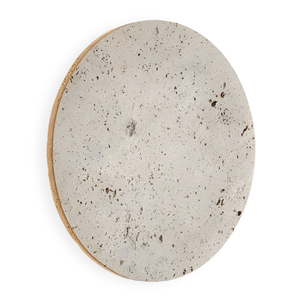 ZenLume – Cirkulär Travertin Vägglampa | Japansk Stil & Ambient LED-belysning