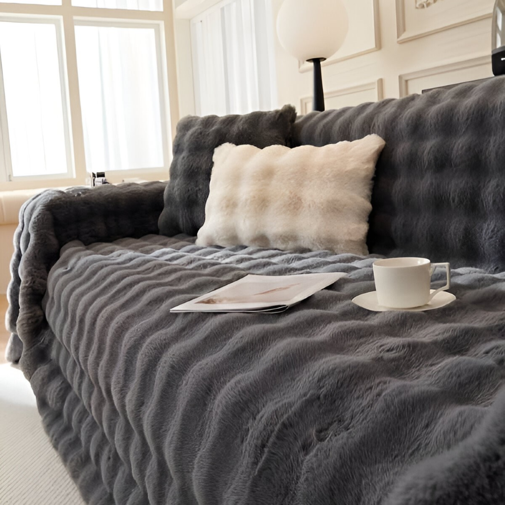 CloudHaven Pläd – Lyxigt Tjockt Plyschsofftäcke i Konstfleece