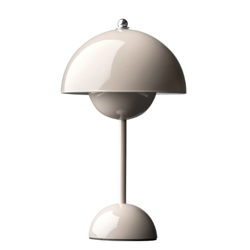 Le Refuge – Dimbar Trådlös Bordslampa med Elegant Blomkruksdesign