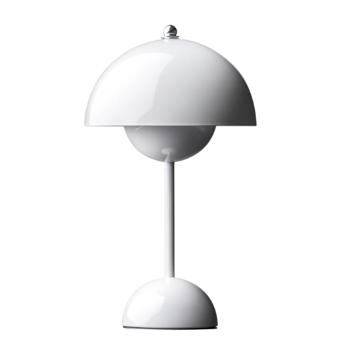 Le Refuge – Dimbar Trådlös Bordslampa med Elegant Blomkruksdesign