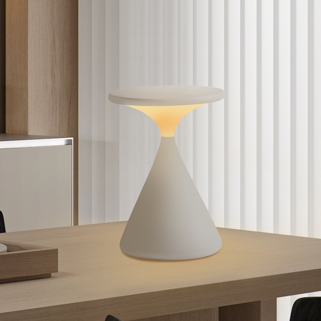 SandGleam – Trådlös timglasbordslampa med dimbar LED-belysning