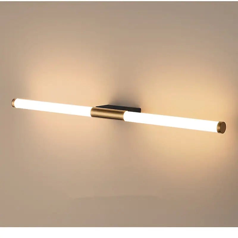 Linjär LED-vägglampa för spegel och badrum