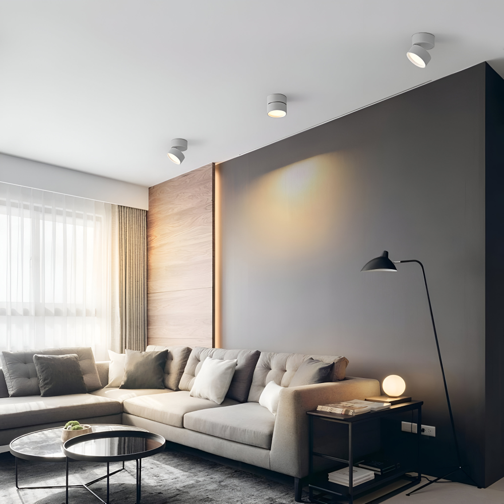 Lumeon – Justerbar Modern LED Spot Taklampa i Aluminium