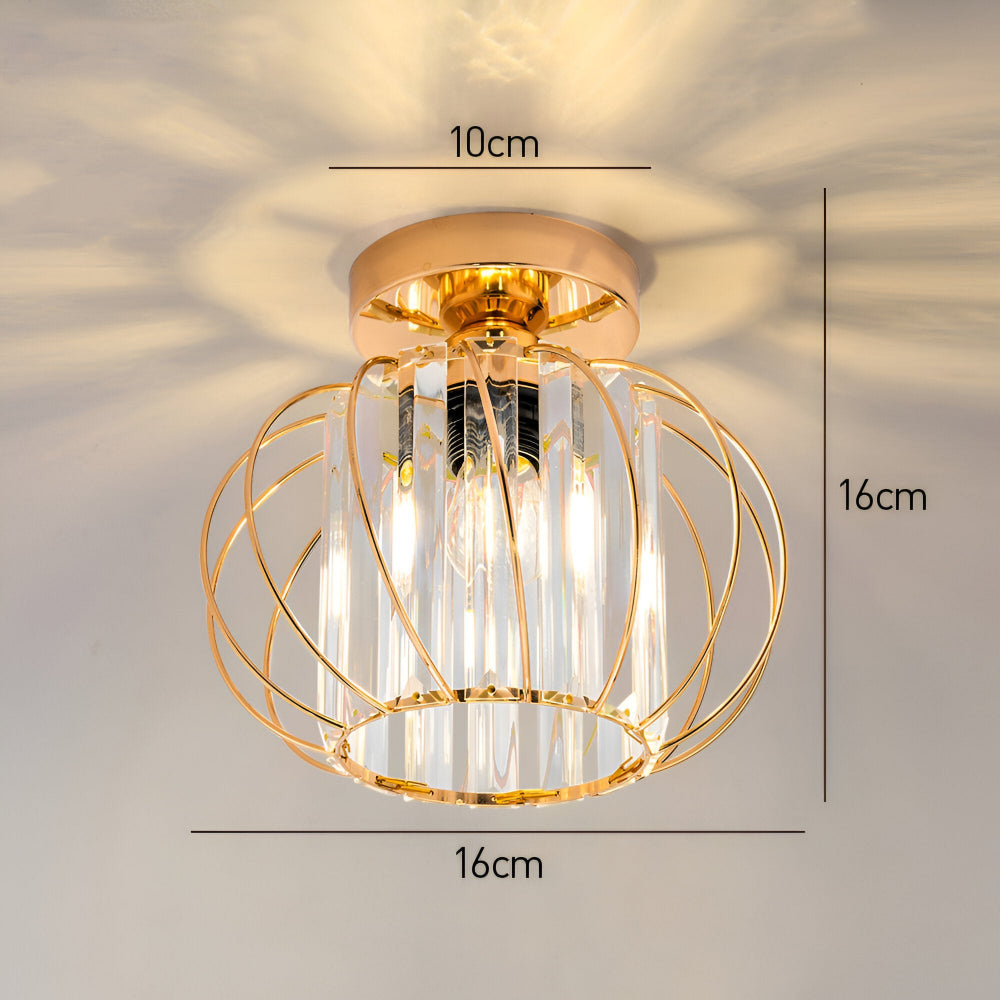 LumoSphere – Skandinavisk Glas Taklampa med Elegant Minimalistisk Design