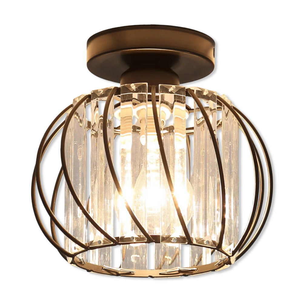 LumoSphere – Skandinavisk Glas Taklampa med Elegant Minimalistisk Design