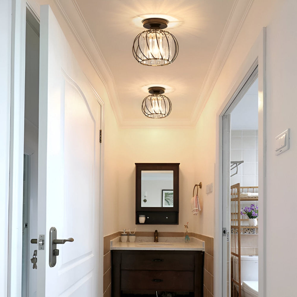 LumoSphere – Skandinavisk Glas Taklampa med Elegant Minimalistisk Design