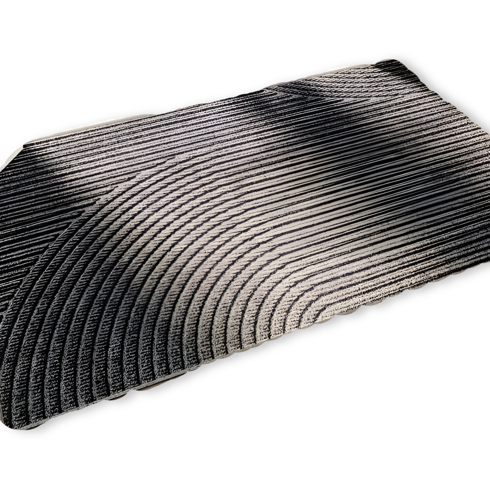 GeoGrip Matta – Modern Halkfri PVC-Designmatta för Hall & Entré