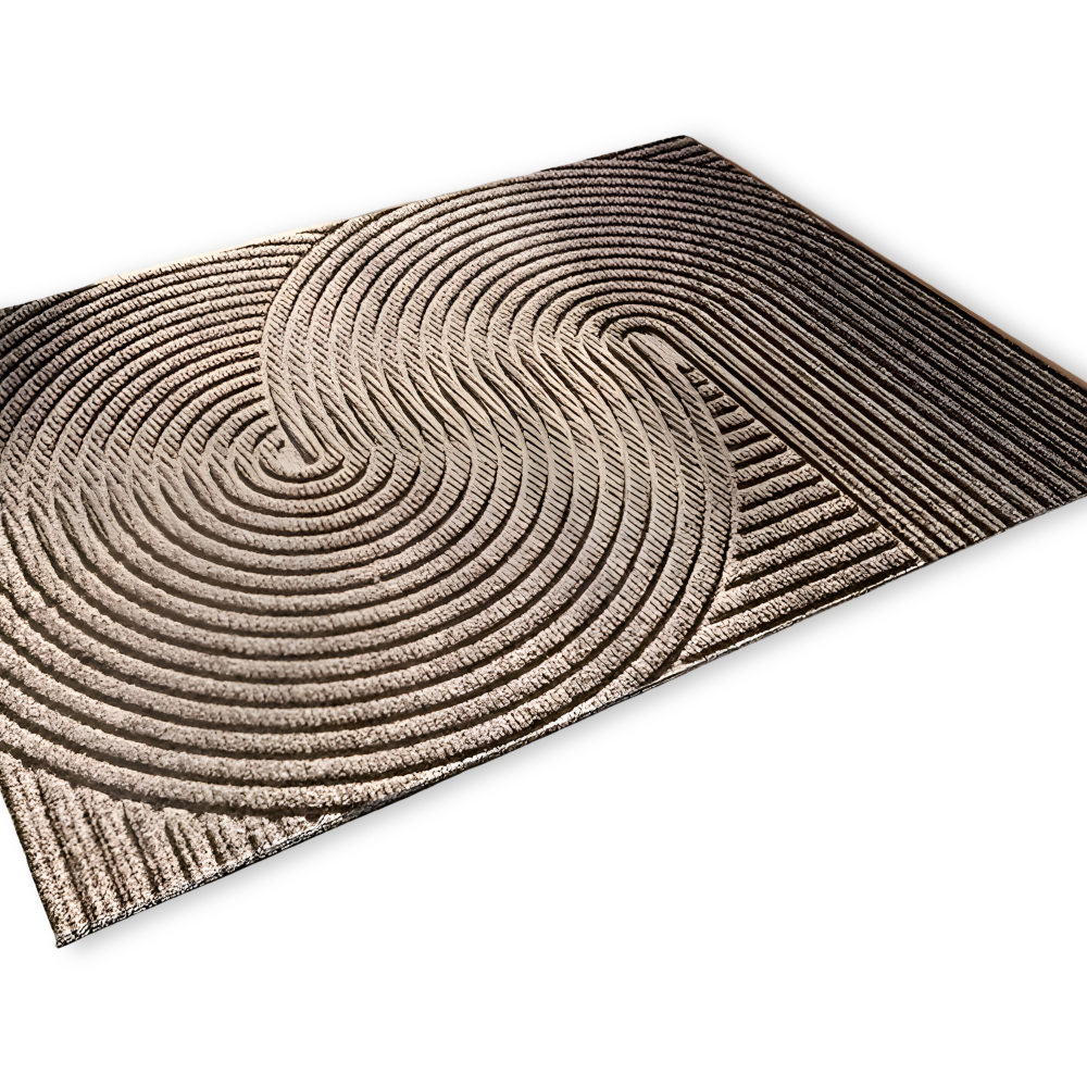 GeoGrip Matta – Modern Halkfri PVC-Designmatta för Hall & Entré