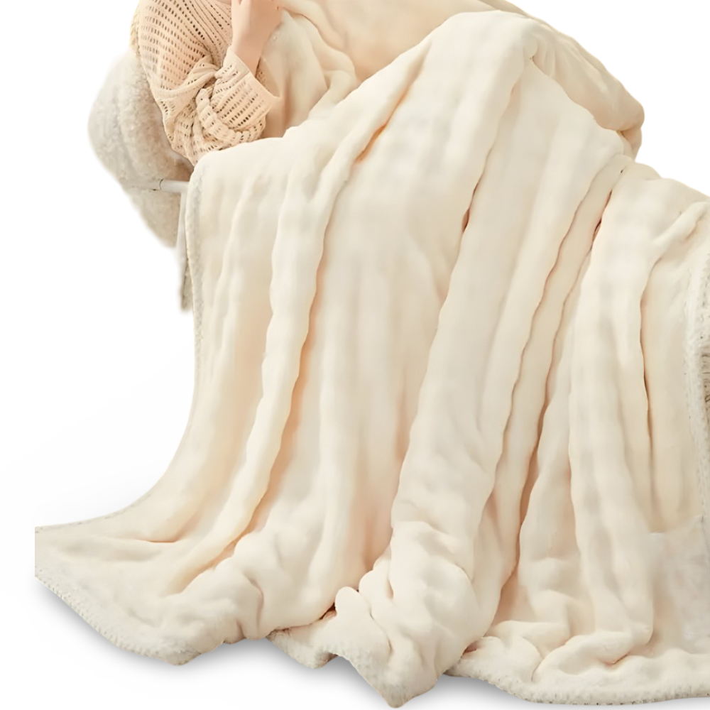 WinterPlush – Ultra-Mjuk Vinterfilt för Maximal Komfort