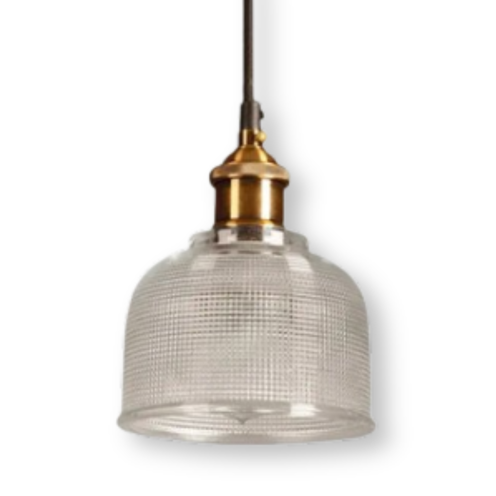 LuméBell – Retro Färgglad Glas-Taklampa i Modern Design