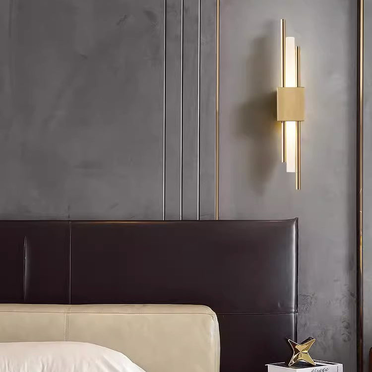 Modern LED-vägglampa för sovrum och vardagsrum