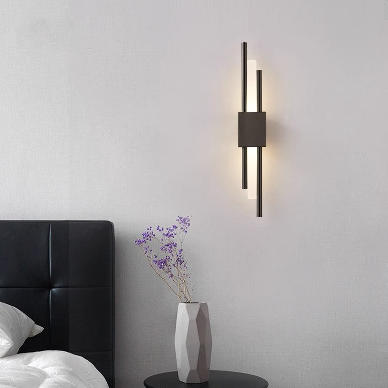 Modern LED-vägglampa för sovrum och vardagsrum