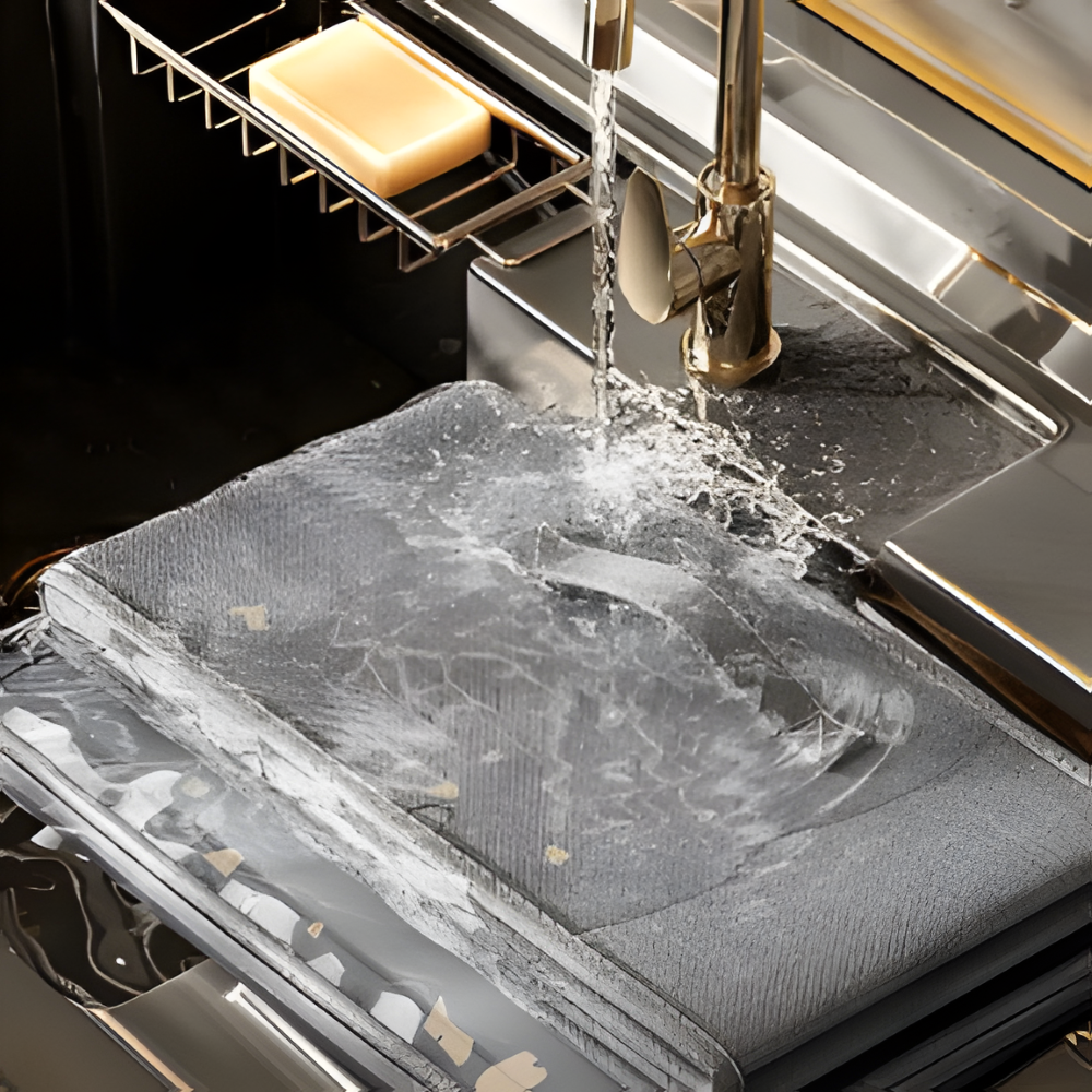 Foldora – Grå Tygförvaringsbox med Lock & Dragkedja, Fällbar och Tvättbar