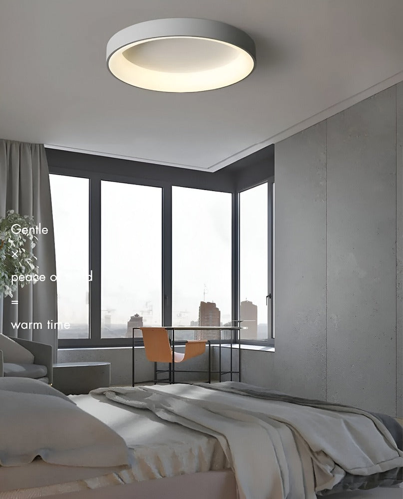 HaloShine – Rund LED-Taklampa för Utanpåliggande Montering