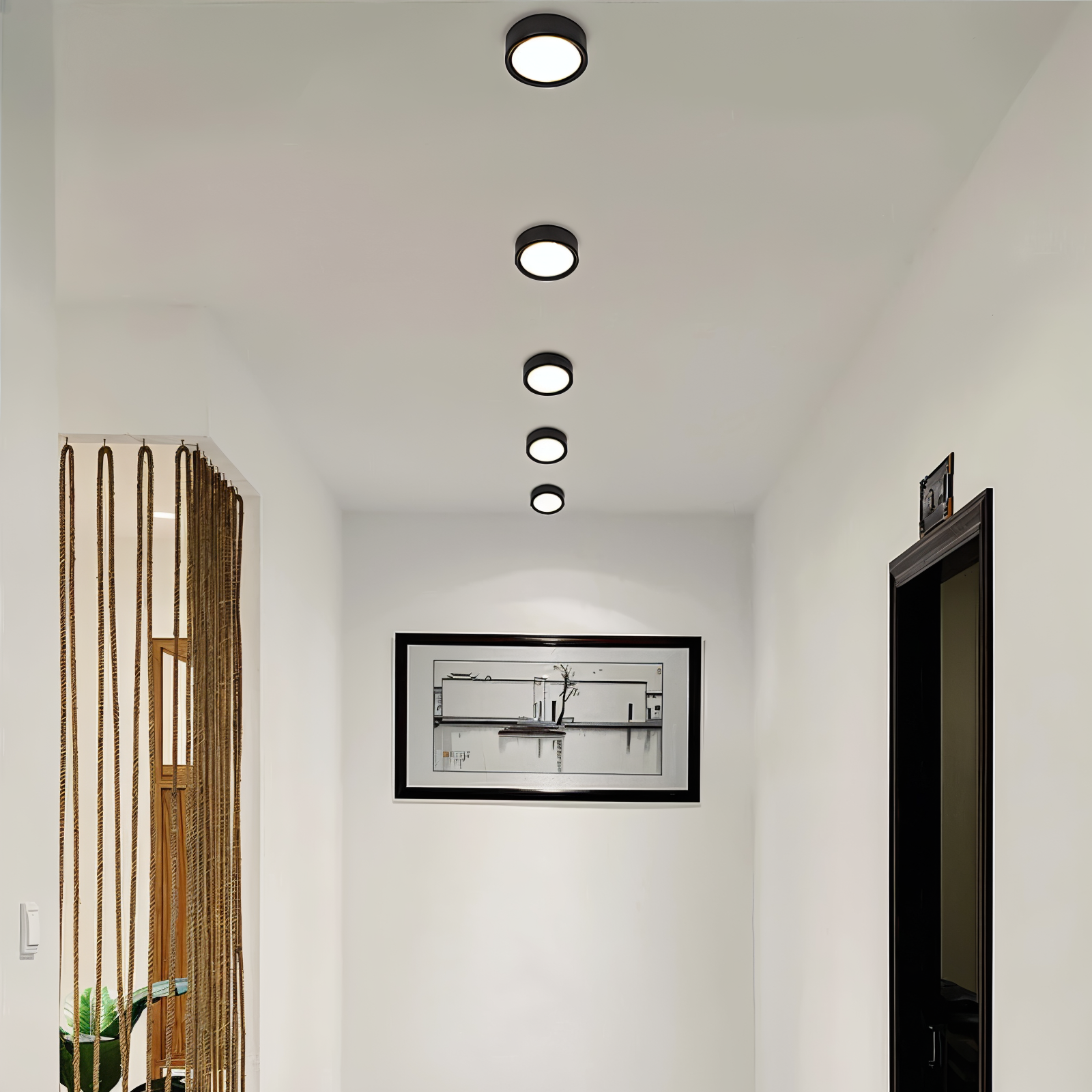 AluminBeam – Ultra Slim Rund LED Taklampa i Aluminium