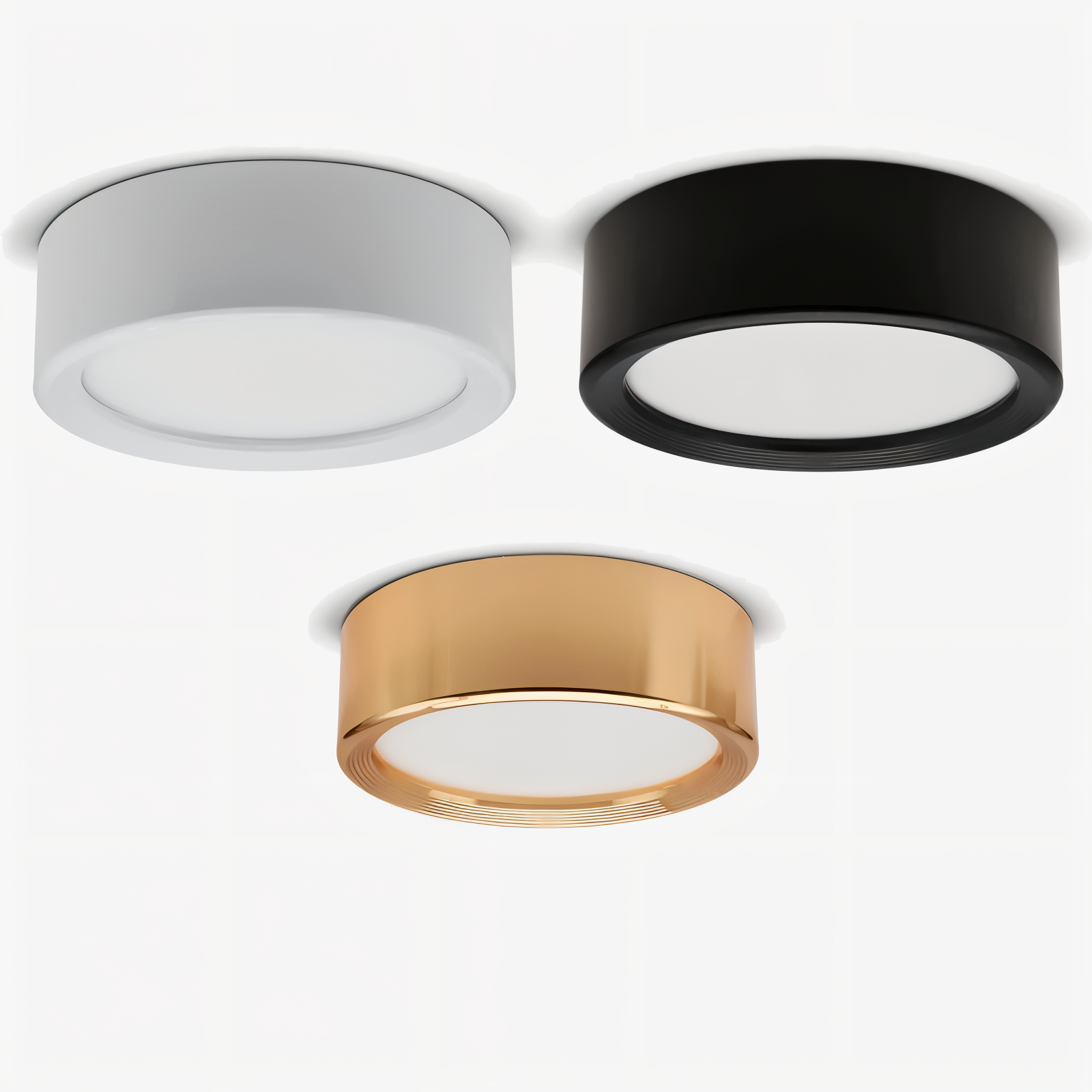 AluminBeam – Ultra Slim Rund LED Taklampa i Aluminium