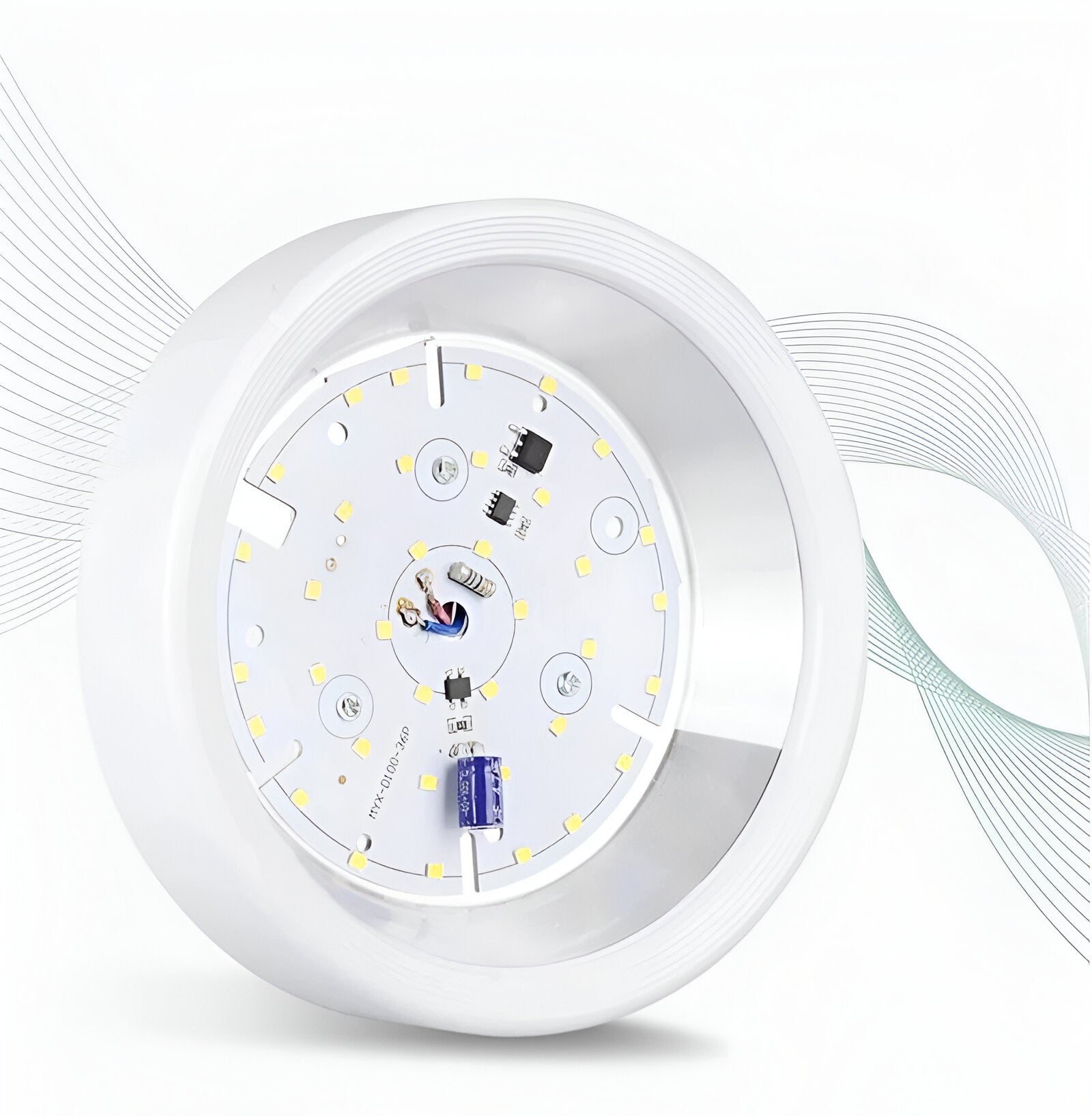 AluminBeam – Ultra Slim Rund LED Taklampa i Aluminium