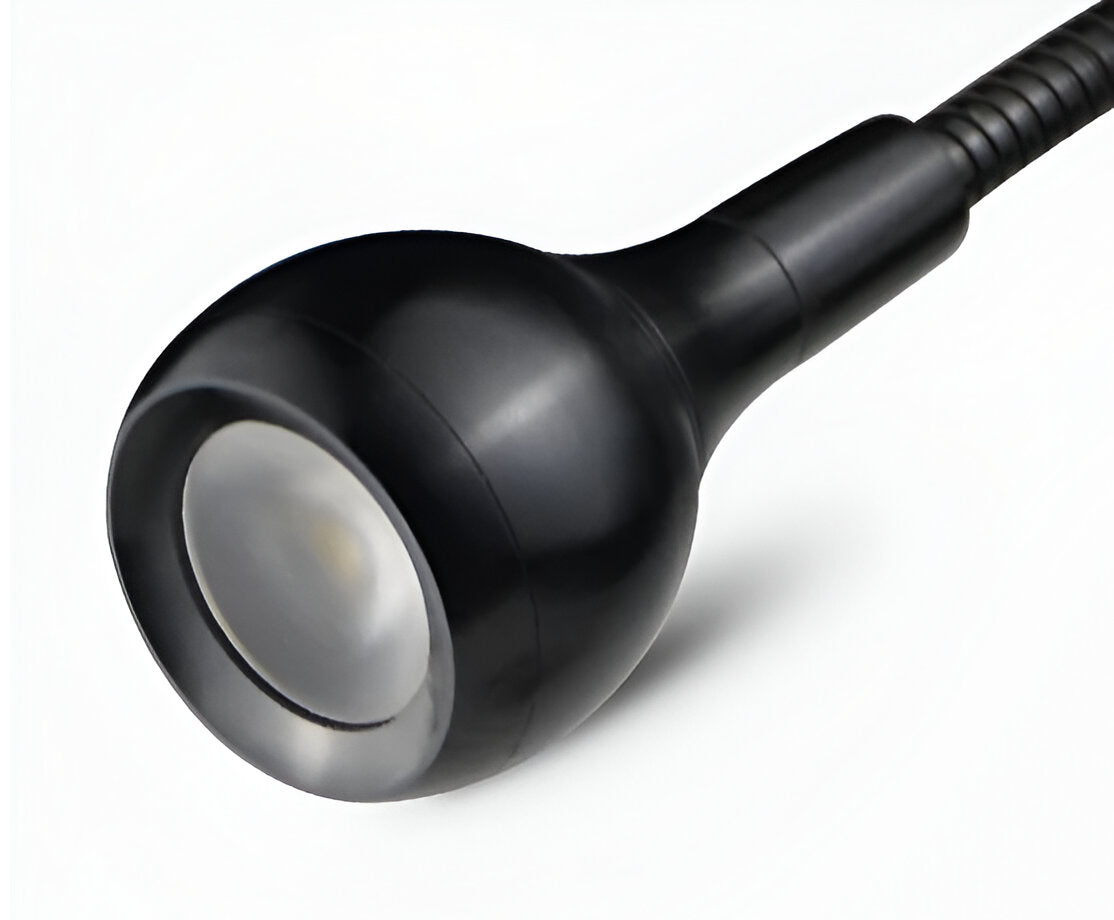 ClipNGlow – Flexibel 360° Skrivbordslampa med USB-ström och Klämfäste