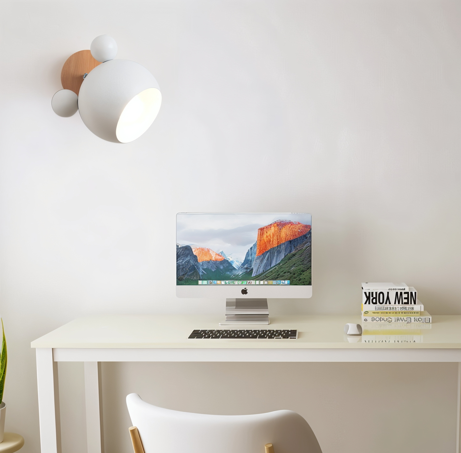 MimiGlow – Svängbar Vägglampa i Macaronfärger för Barnrum