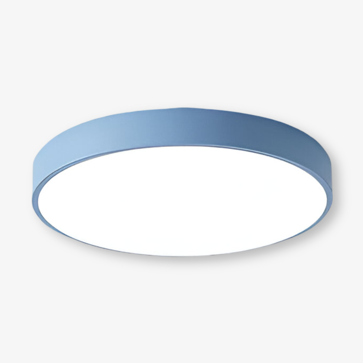 HaloMac – Modern Rund LED-Taklampa i Macaron-Stil