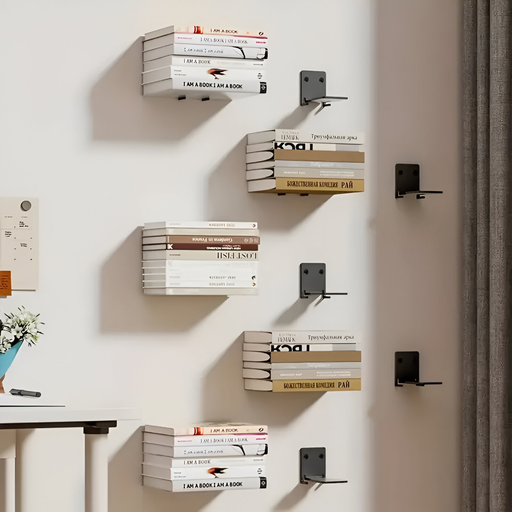 SkyShelf – Osynlig Flytande Bokhylla i Järn