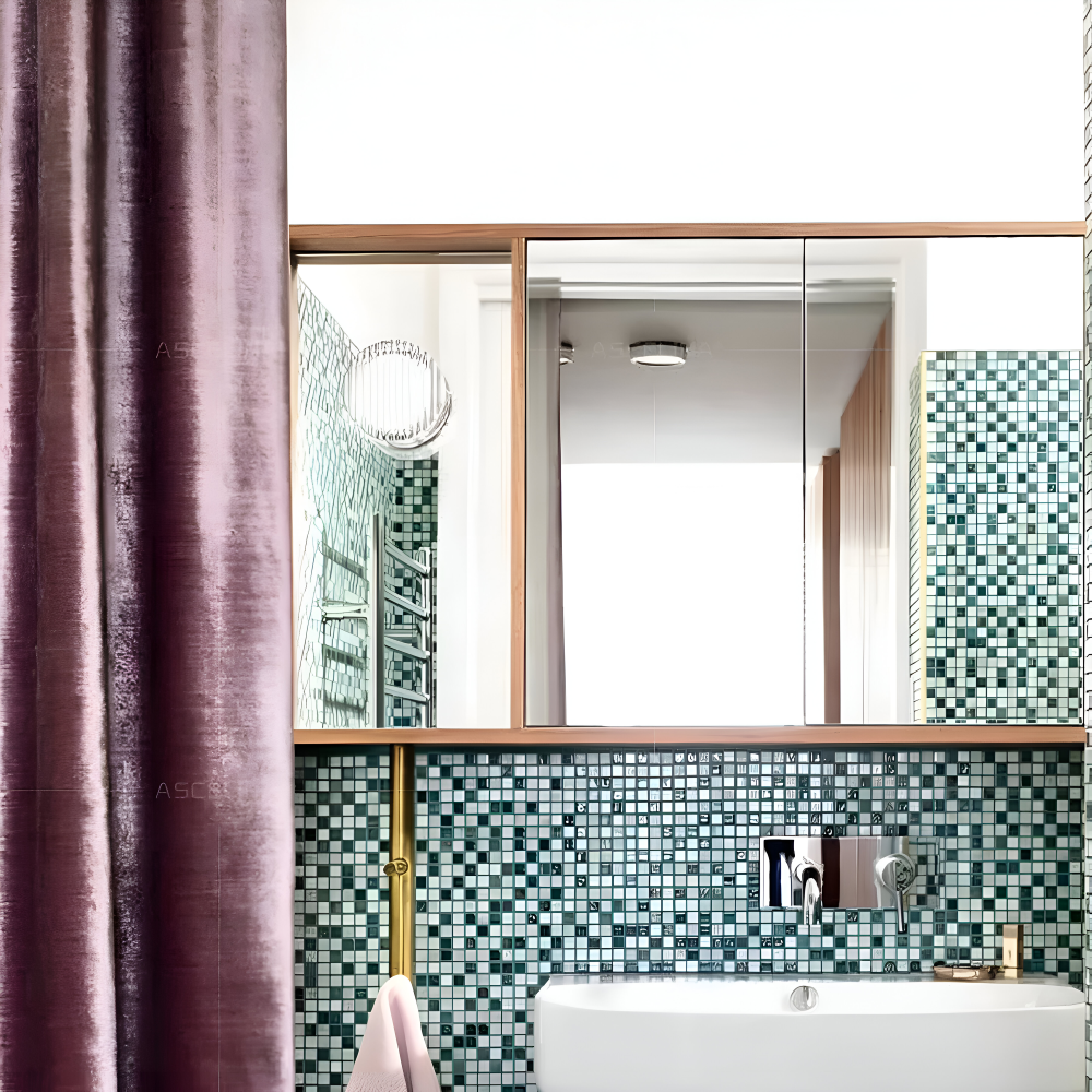 LumiJell – Ribbad Rund Vägglampa i Bärnsten & Vitt Glas med Minimalistisk Design