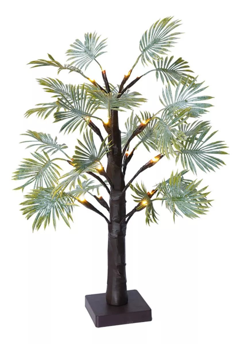 PalmGleam – Julinspirerad LED-palmbladslampa med varm belysning