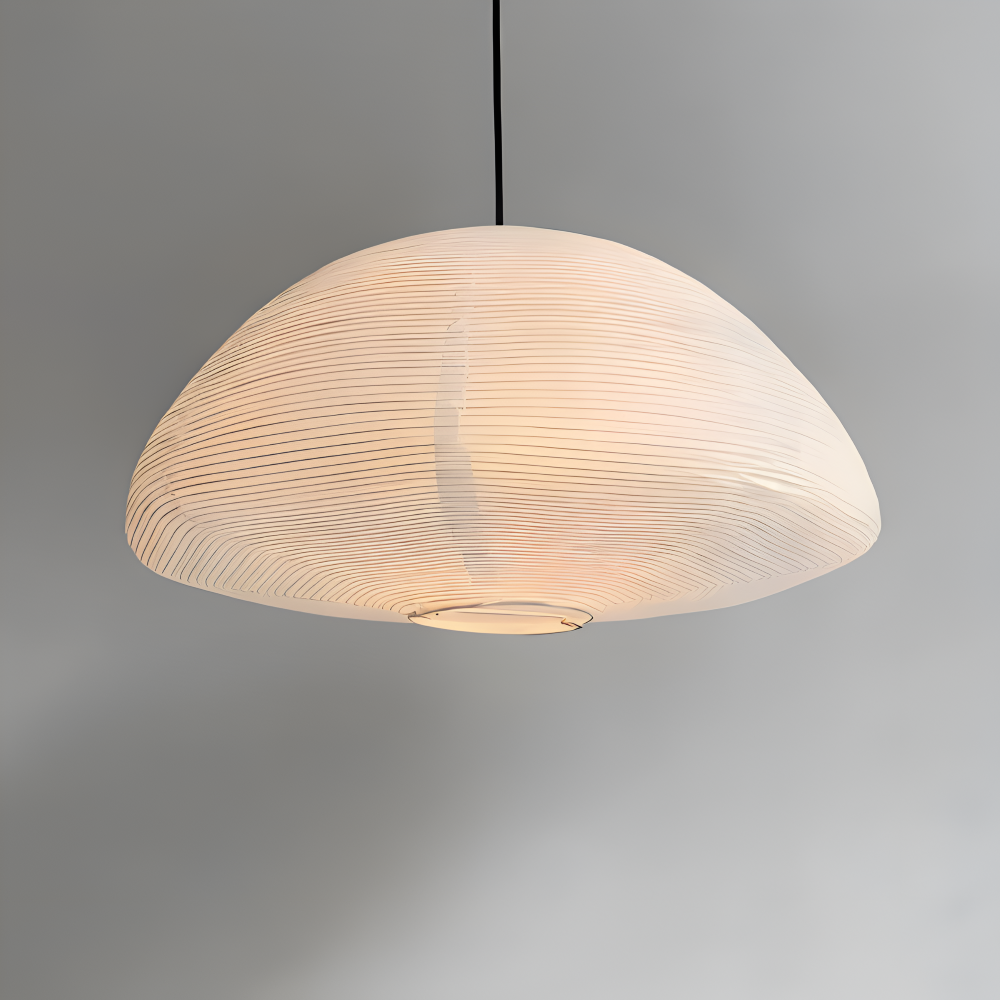 KireiLume – Japansk Papperskupol Pendellampa i Minimalistisk Stil