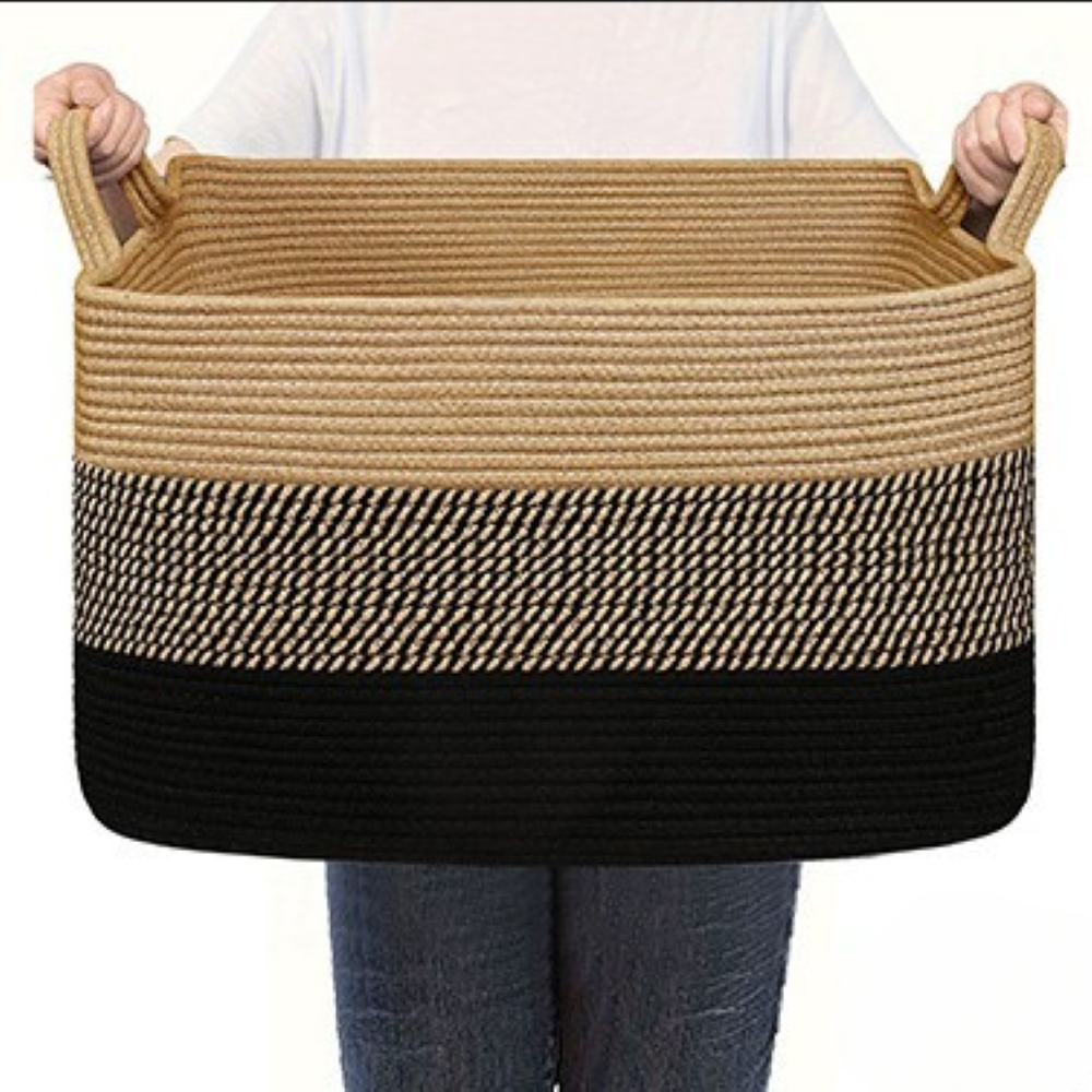 Foldora – Stor Förvaringskorg 55L i Polyester, Fällbar & Tvättbar