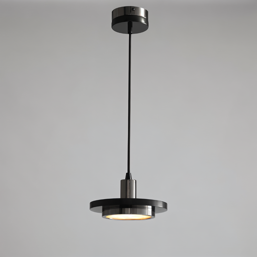Moduno – Modern Metall Taklampa med Dubbelskiktsdesign