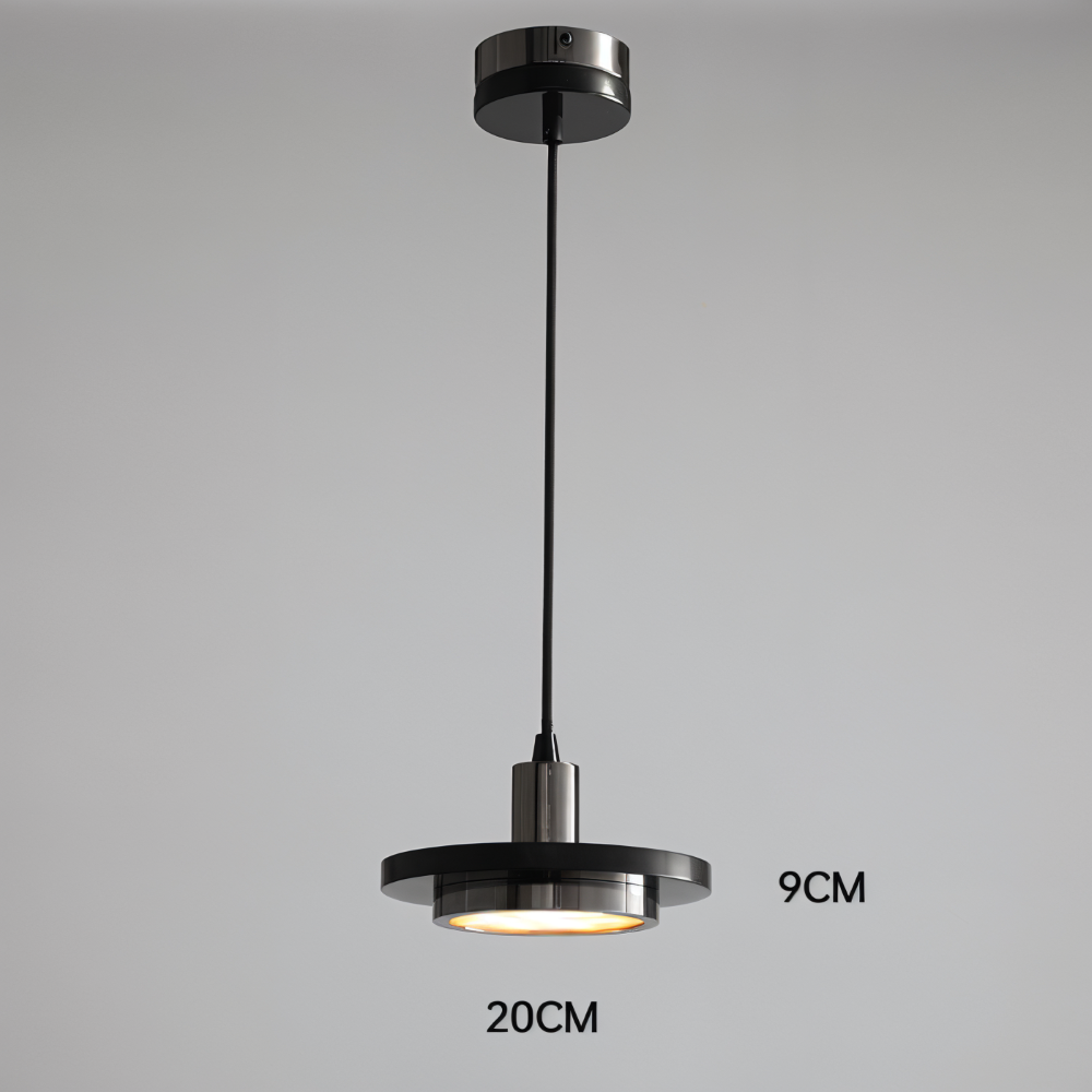 Moduno – Modern Metall Taklampa med Dubbelskiktsdesign