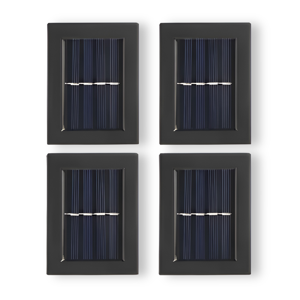 LumiSun – Solenergi Vägglampa med Dubbel Ljusspridning | Vattentät Utomhusbelysning LED IP65