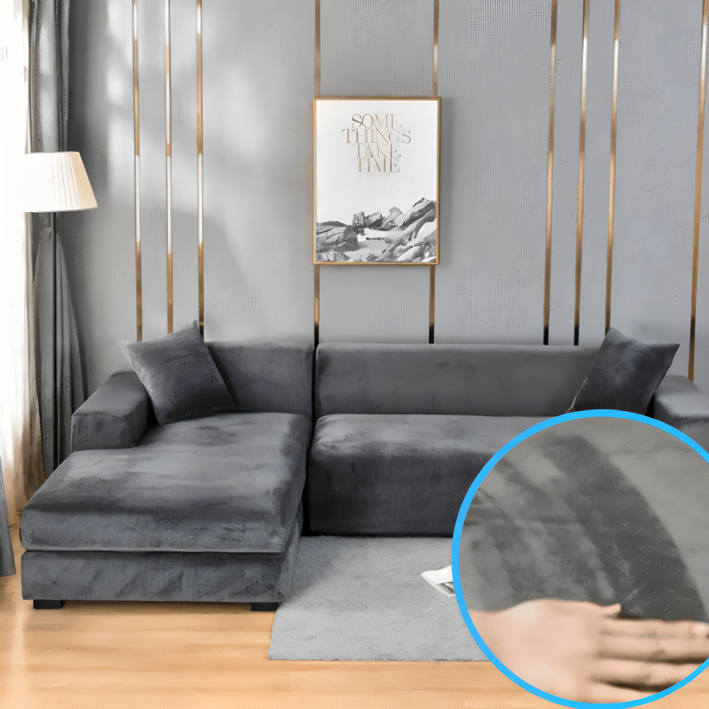 SoftLuxe SofaWrap – Elastiskt & Elegant Sofföverdrag i Premiumkomfort