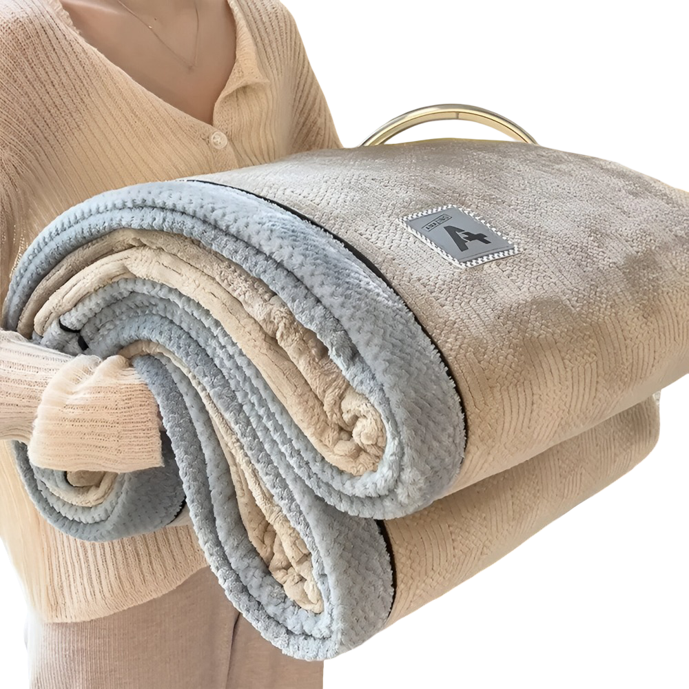 VeluLuxe – Elegant Sammetfilt i Minimalistisk Design