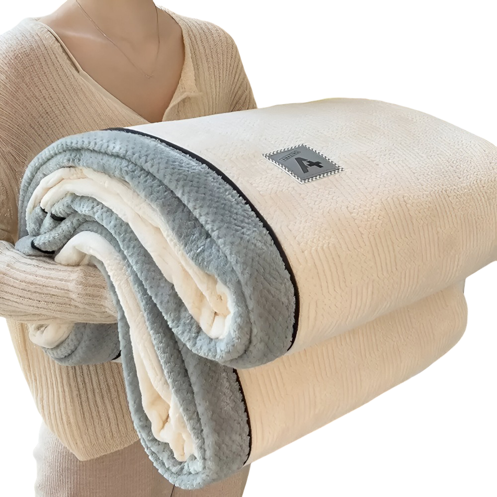 VeluLuxe – Elegant Sammetfilt i Minimalistisk Design