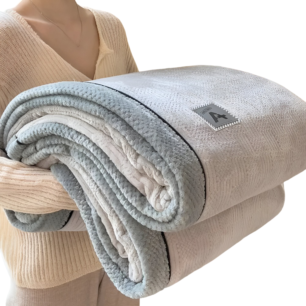 VeluLuxe – Elegant Sammetfilt i Minimalistisk Design