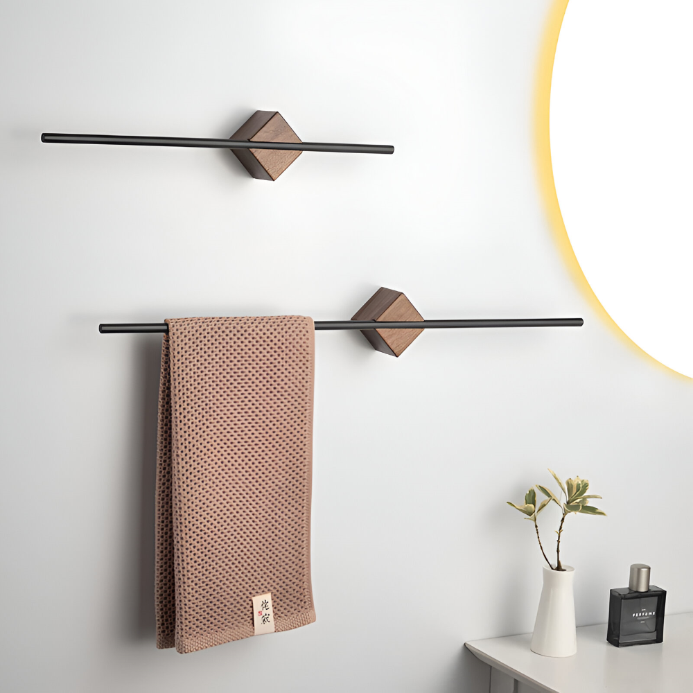 SteelNord – Modernt Handduksställ i Rostfritt Stål (40/50 cm)