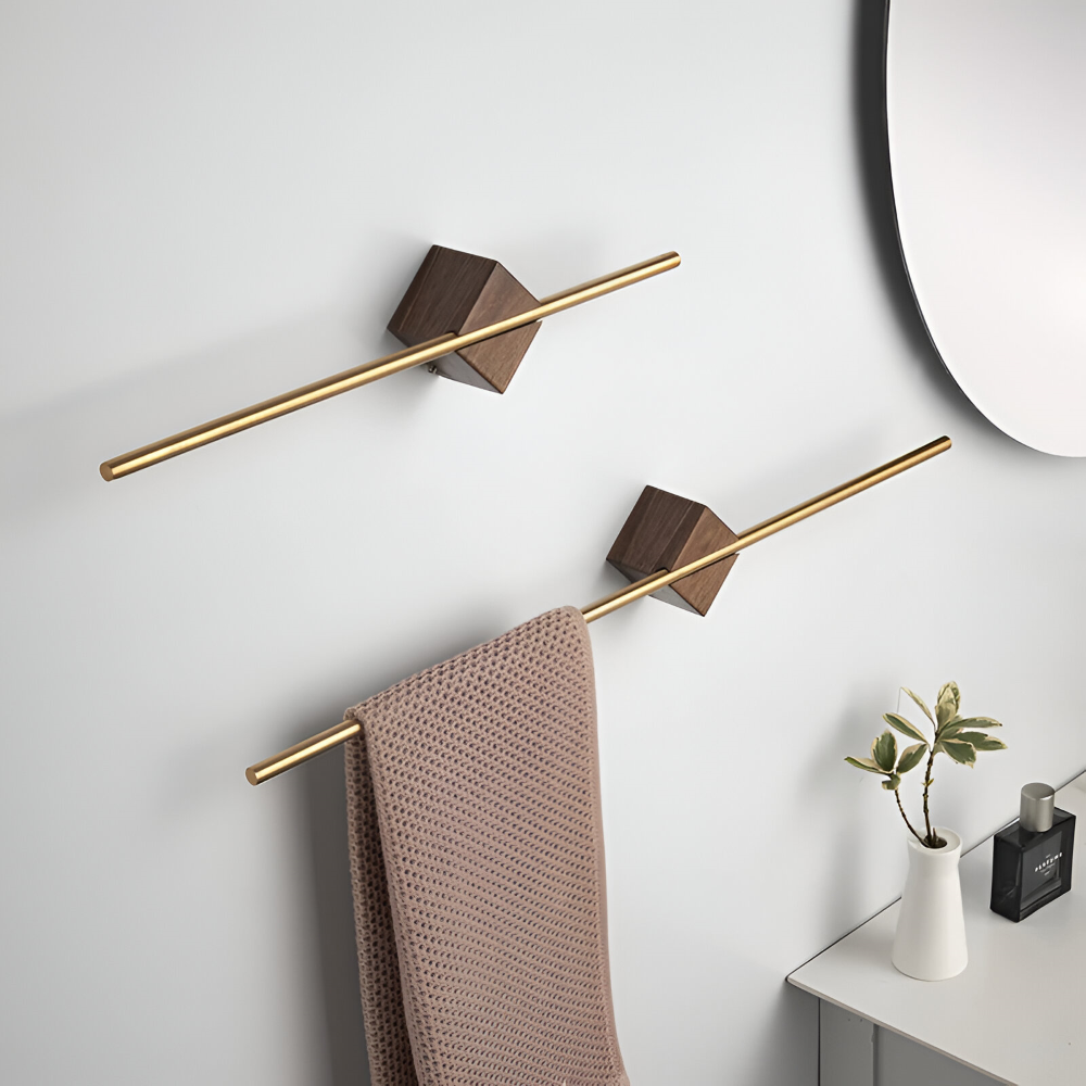 SteelNord – Modernt Handduksställ i Rostfritt Stål (40/50 cm)