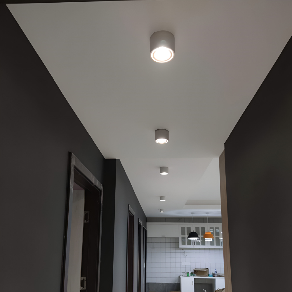 LumaCyl – Modern Justerbar LED-Downlight i Aluminium