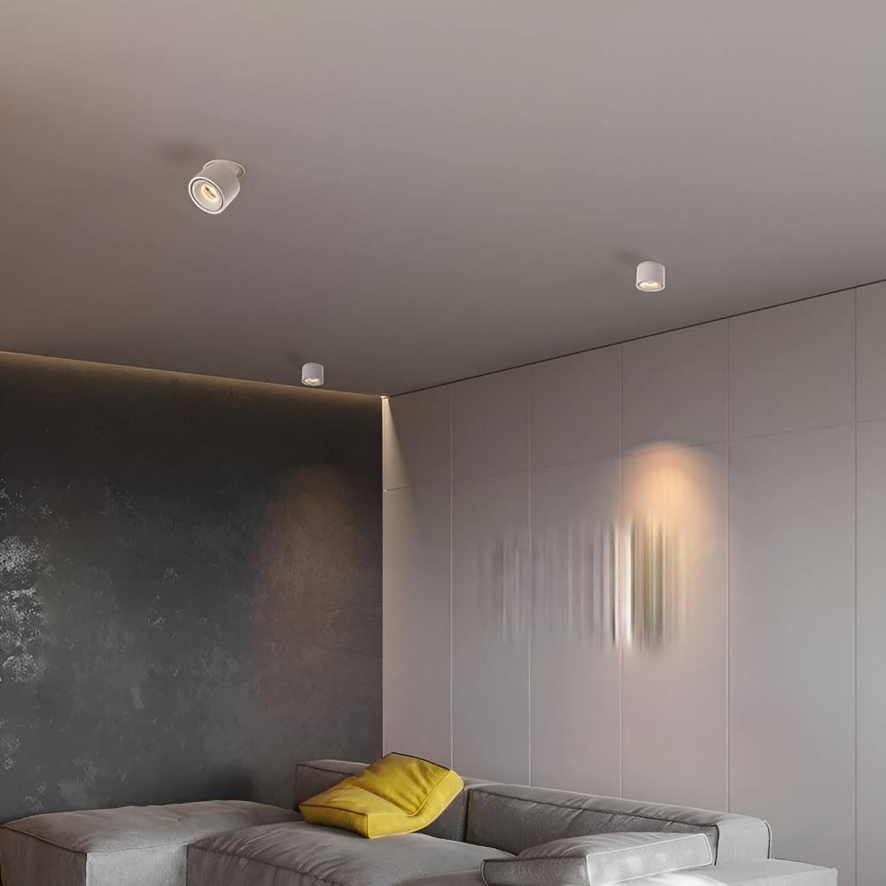 LumaCyl – Modern Justerbar LED-Downlight i Aluminium