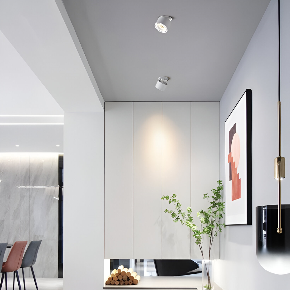 LumaCyl – Modern Justerbar LED-Downlight i Aluminium