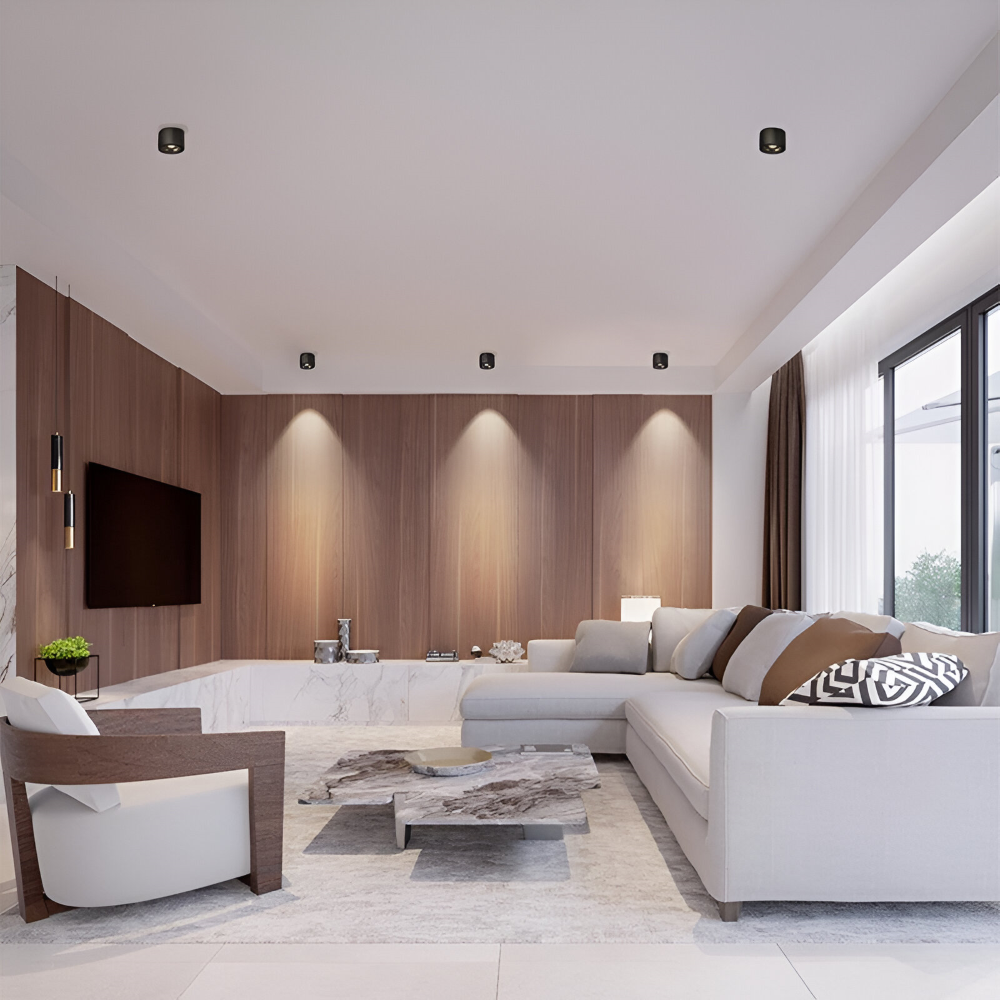 LumaCyl – Modern Justerbar LED-Downlight i Aluminium