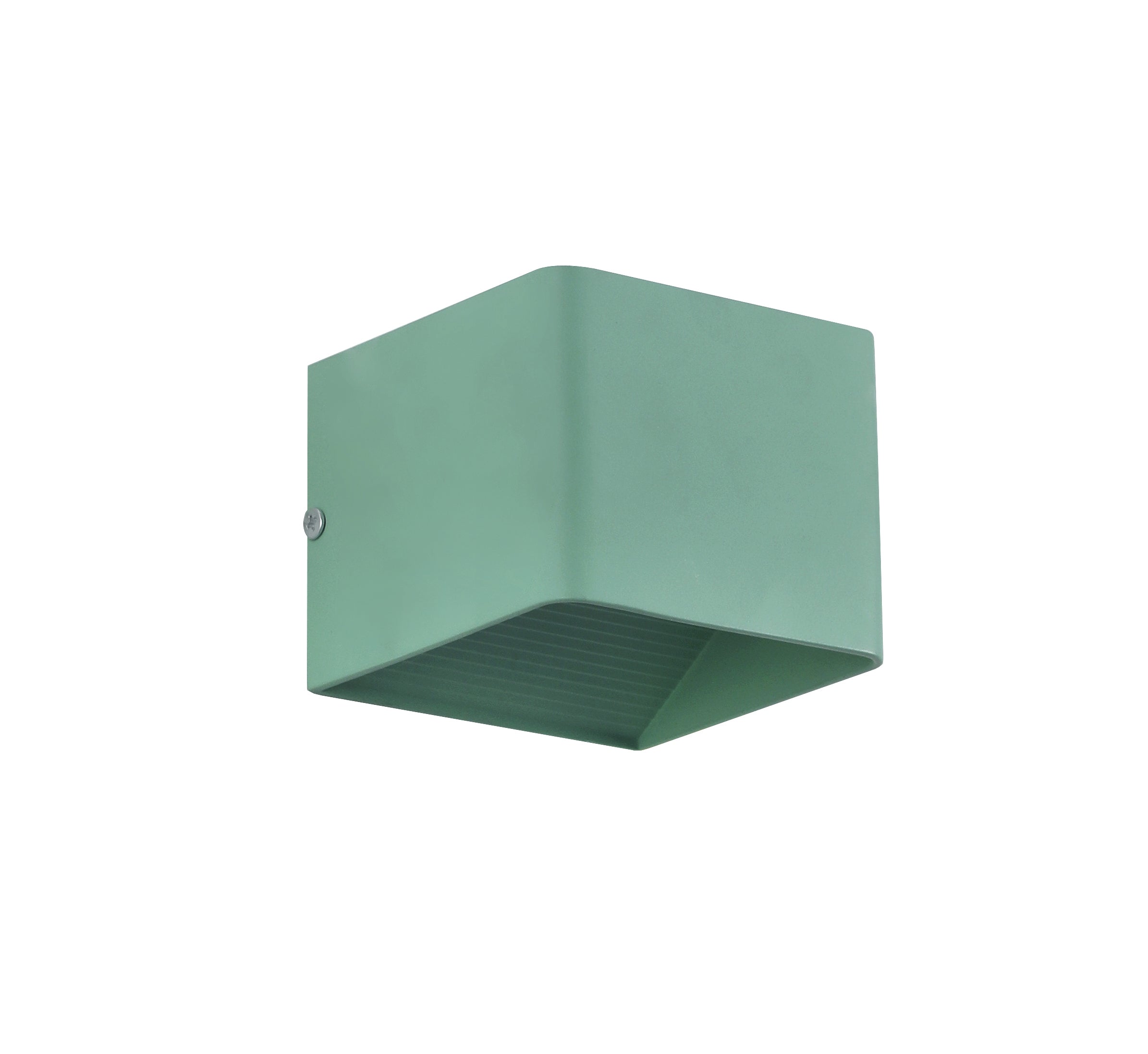 Modern Fyrkantig Vägglampa – Stilren Inomhusbelysning i Svart, Vit eller Grön