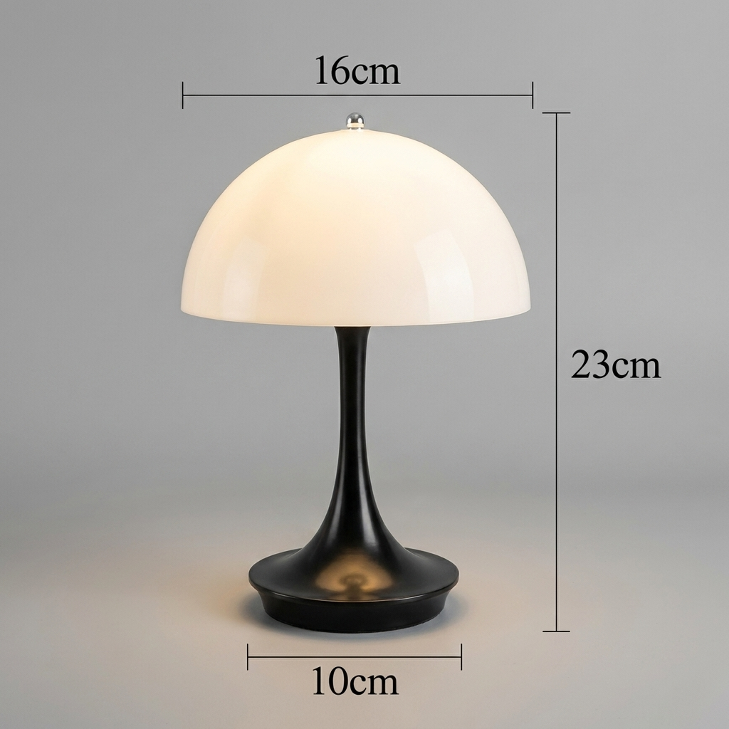 Trådlös LED-bordslampa med touch och dimmer