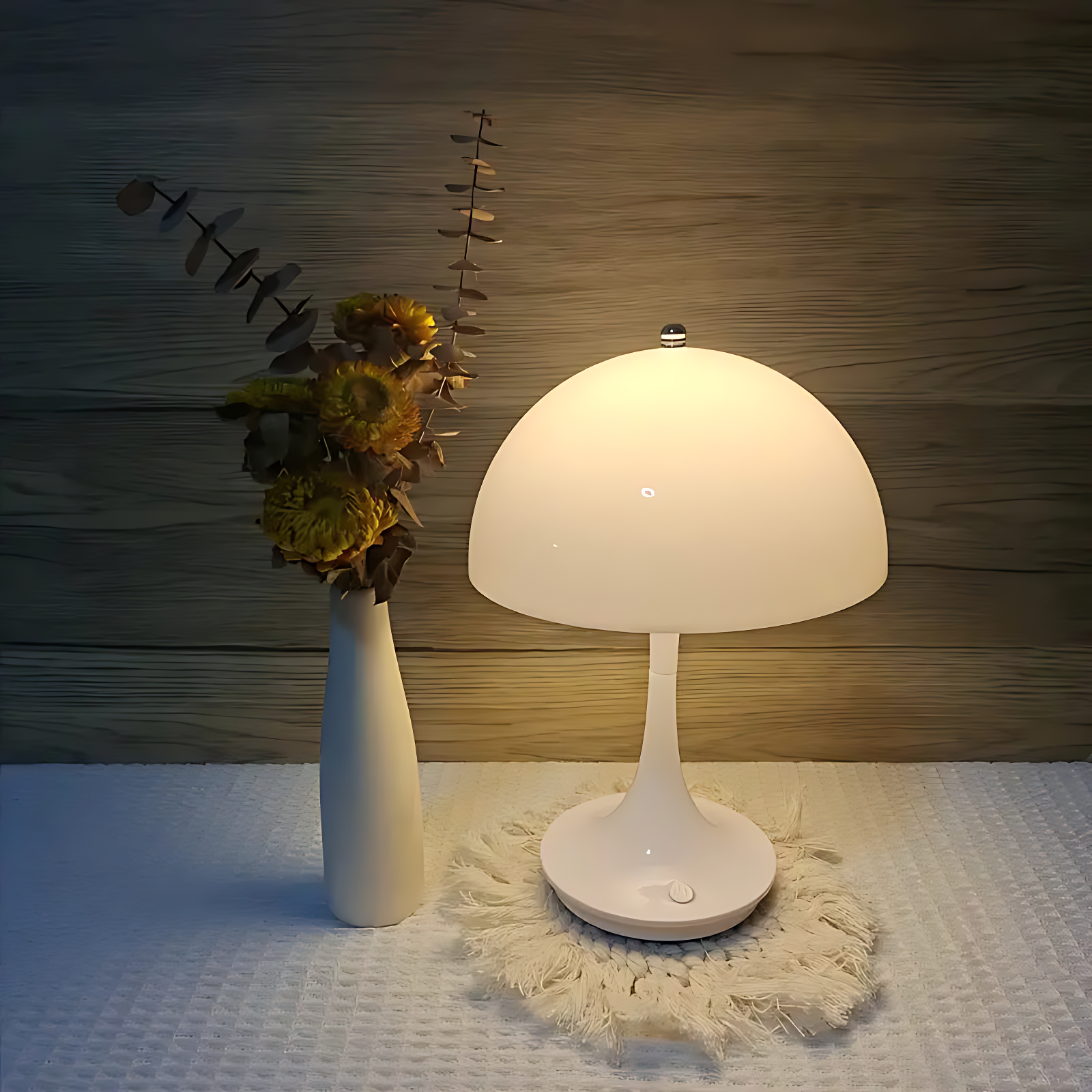 Trådlös LED-bordslampa med touch och dimmer