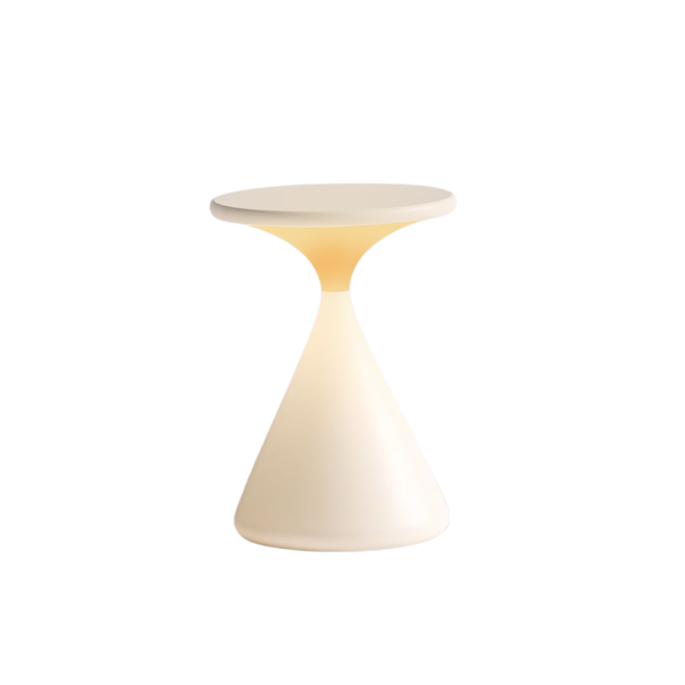 SandGleam – Trådlös timglasbordslampa med dimbar LED-belysning