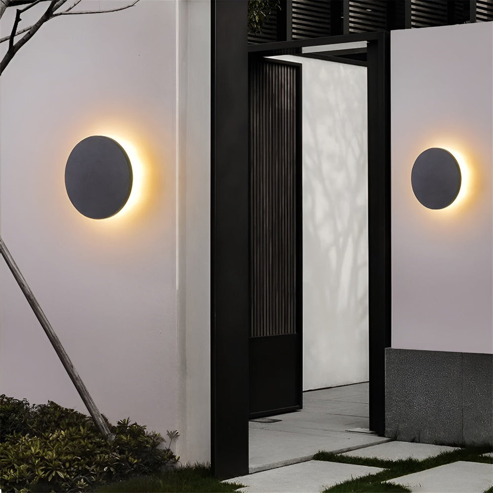 HydraLux – Elegant Vattentät LED-Vägglampa i Aluminium