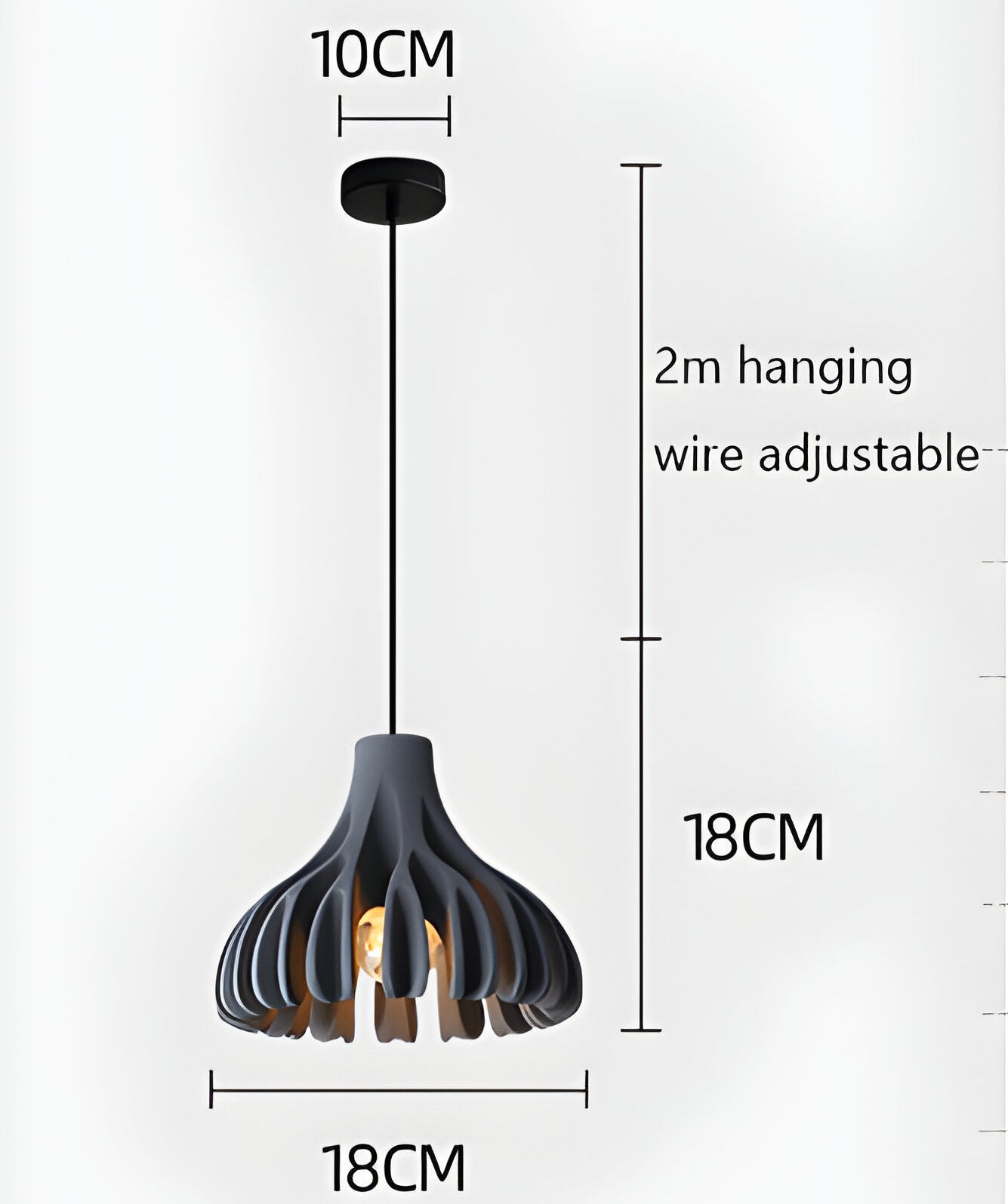 ColorBloom – Kreativ Macaron Pendellampa i Hartsdesign