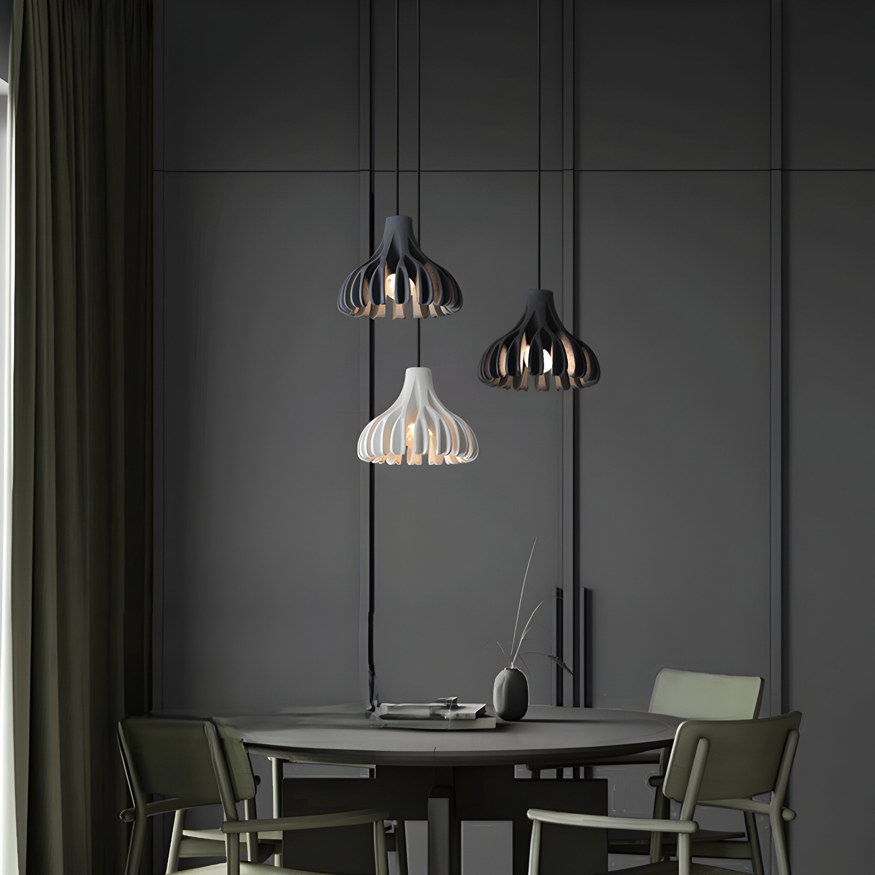 ColorBloom – Kreativ Macaron Pendellampa i Hartsdesign