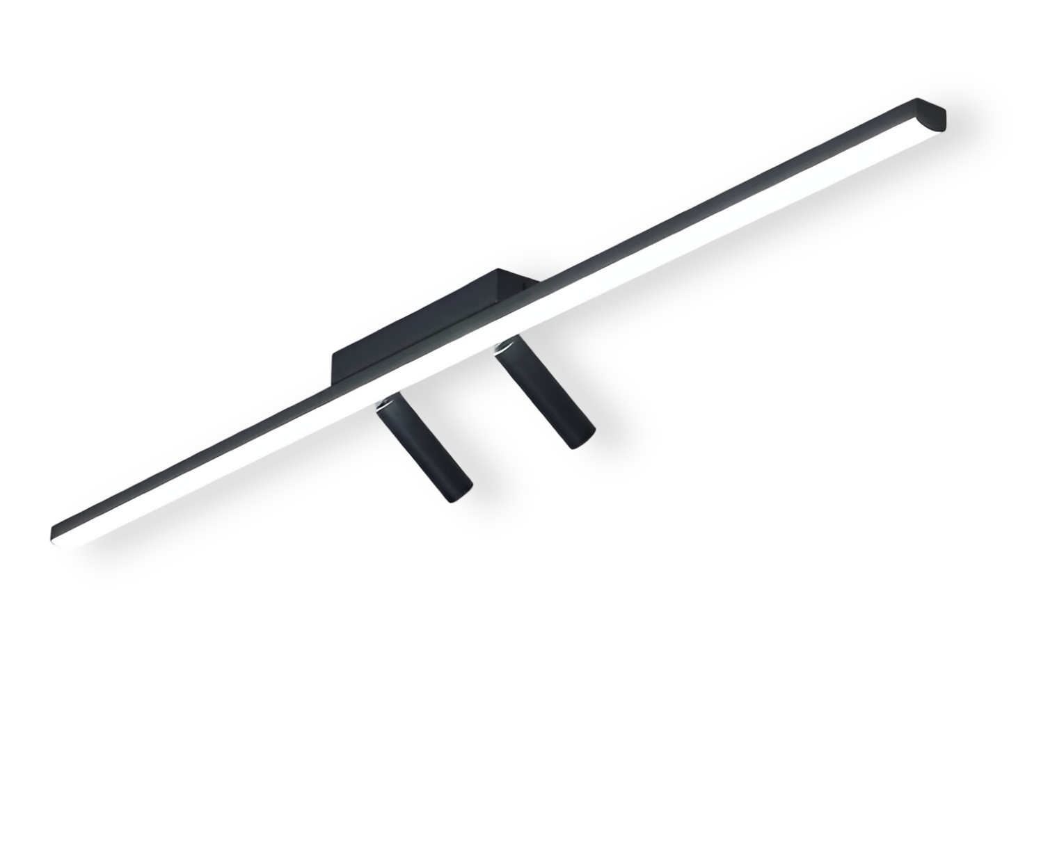 LinéaLux – Chic LED-Skena Lampa med Justerbara Spotlights för Sovrum & Kök